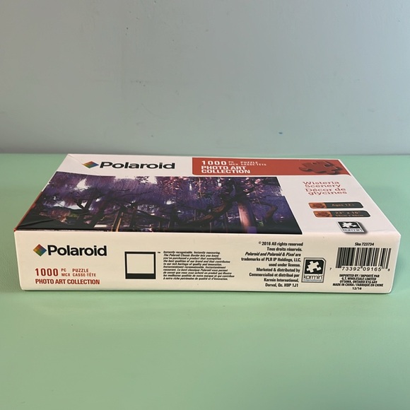 Polaroid Purple Trees Photo Art Collection 1000 Piece Jigsaw Puzzle, Age 12+ - Picture 3 of 3